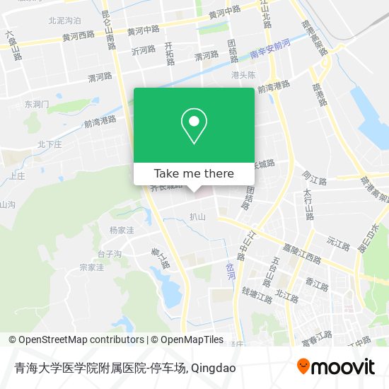 青海大学医学院附属医院-停车场 map