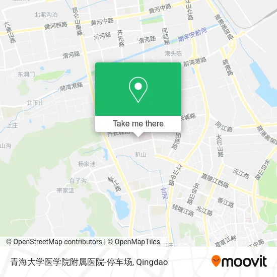 青海大学医学院附属医院-停车场 map