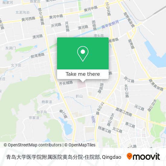 青岛大学医学院附属医院黄岛分院-住院部 map