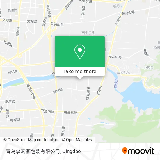 青岛森宏源包装有限公司 map
