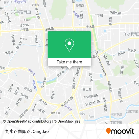 九水路向阳路 map