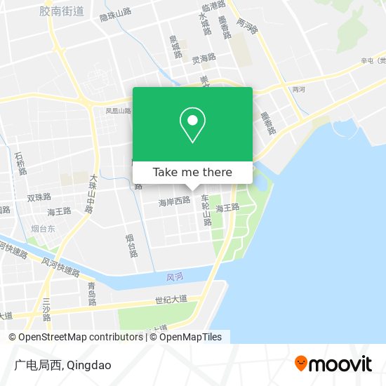 广电局西 map
