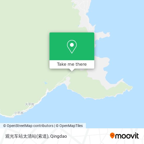 观光车站太清站(索道) map