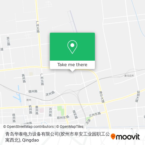 青岛华泰电力设备有限公司(胶州市阜安工业园职工公寓西北) map