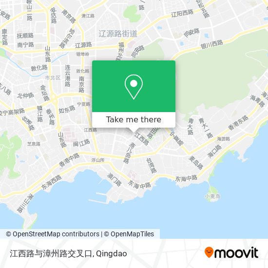 江西路与漳州路交叉口 map