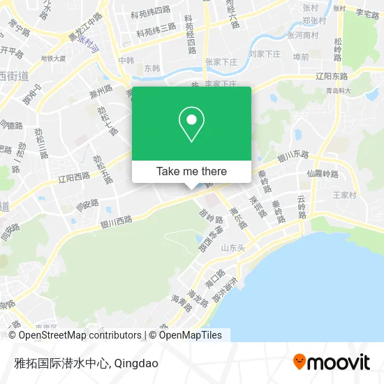 雅拓国际潜水中心 map