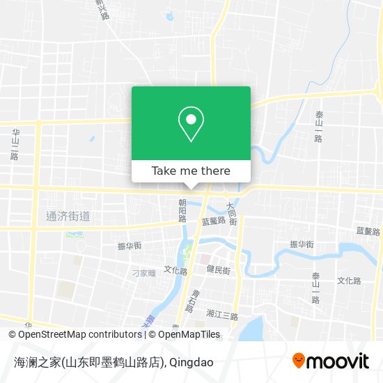 海澜之家(山东即墨鹤山路店) map
