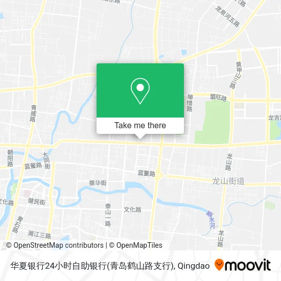 华夏银行24小时自助银行(青岛鹤山路支行) map