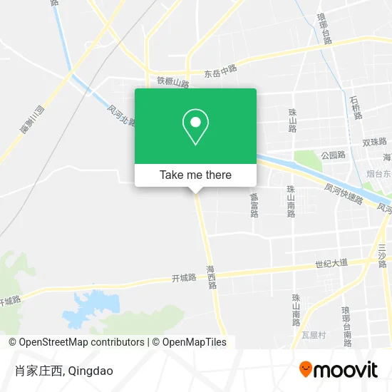 肖家庄西 map
