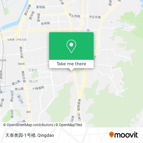天泰奥园-1号楼 map
