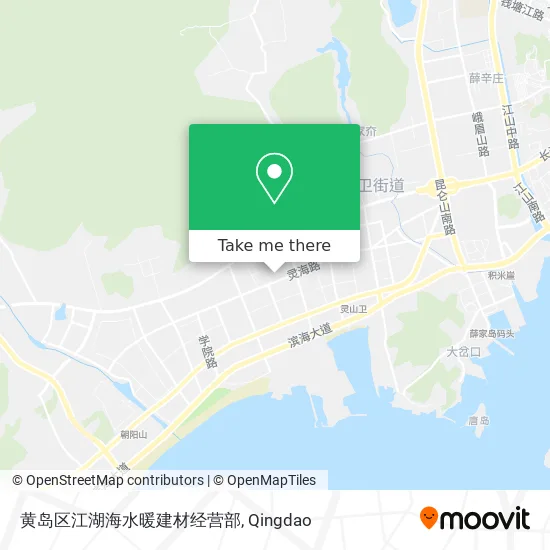 黄岛区江湖海水暖建材经营部 map