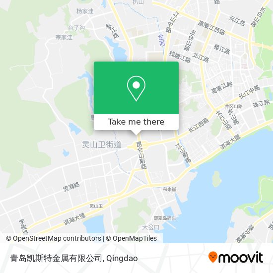 青岛凯斯特金属有限公司 map