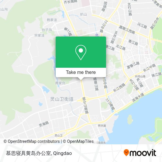 慕思寝具黄岛办公室 map