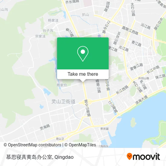 慕思寝具黄岛办公室 map
