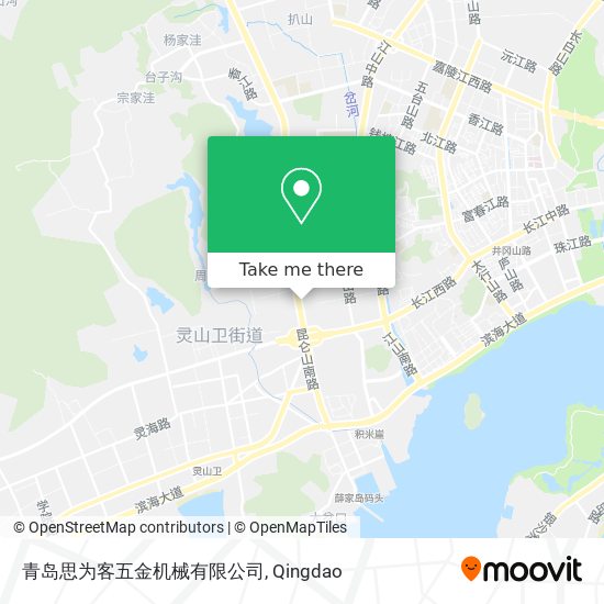 青岛思为客五金机械有限公司 map