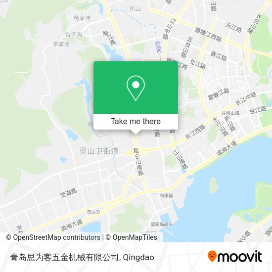 青岛思为客五金机械有限公司 map