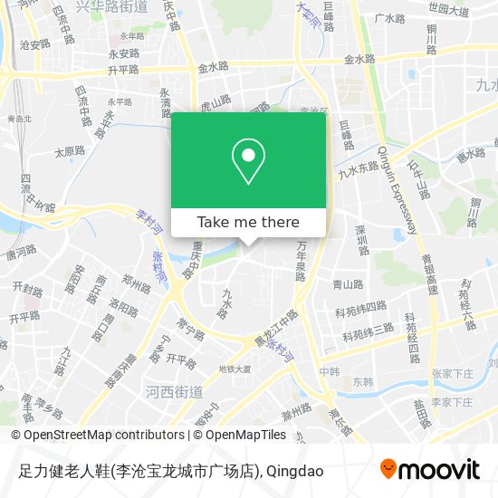 足力健老人鞋(李沧宝龙城市广场店) map