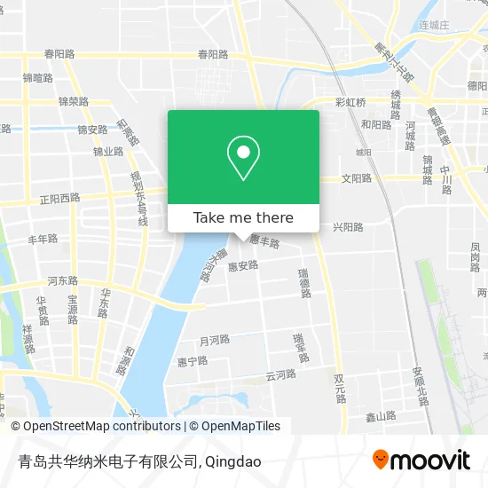 青岛共华纳米电子有限公司 map
