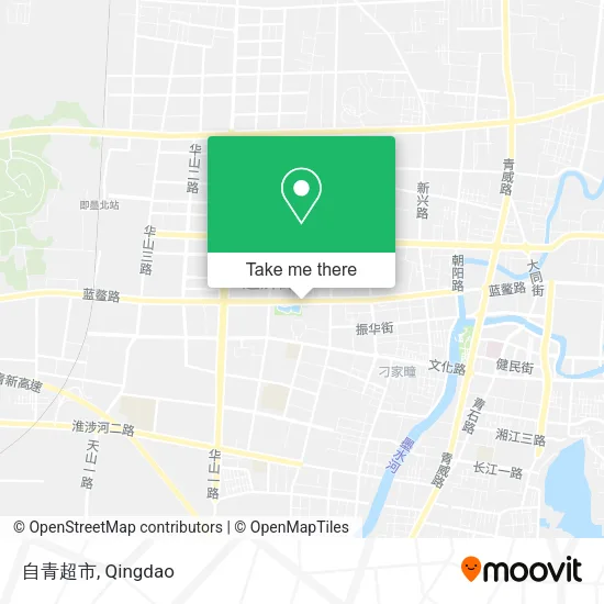 自青超市 map