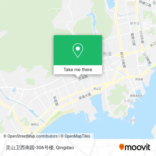 灵山卫西南园-306号楼 map