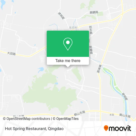 Hot Spring Restaurant map