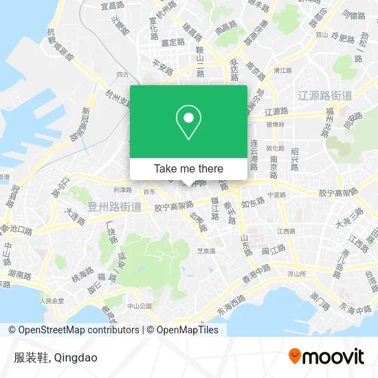 服装鞋 map