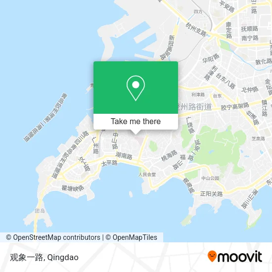 观象一路 map