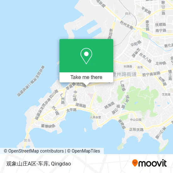 观象山庄A区-车库 map