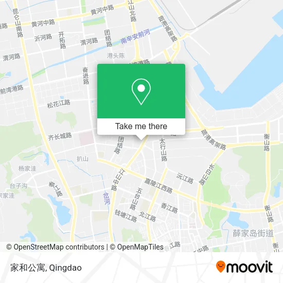 家和公寓 map