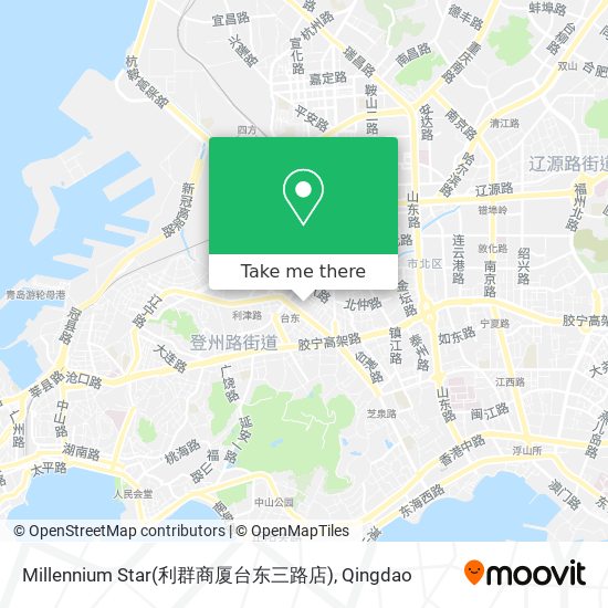 Millennium Star(利群商厦台东三路店) map