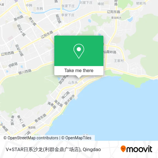 V+STAR日系沙龙(利群金鼎广场店) map