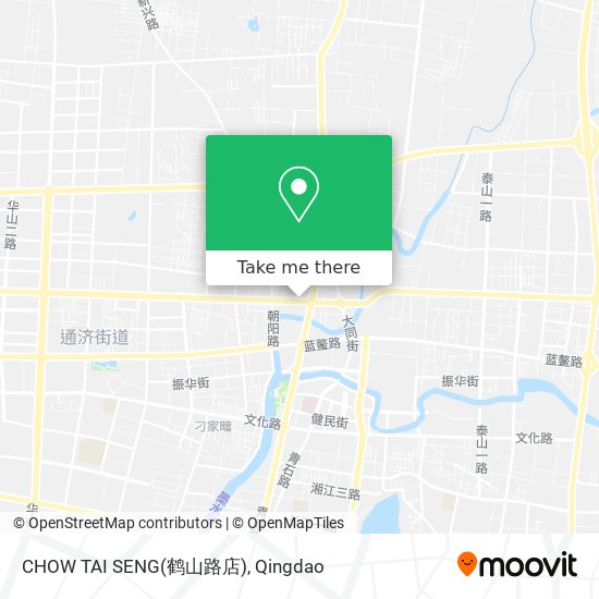 CHOW TAI SENG(鹤山路店) map