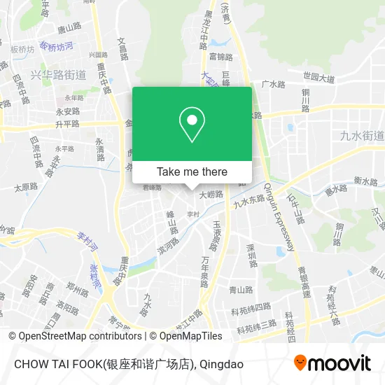 CHOW TAI FOOK(银座和谐广场店) map