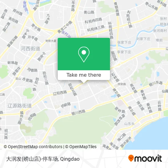 大润发(崂山店)-停车场 map