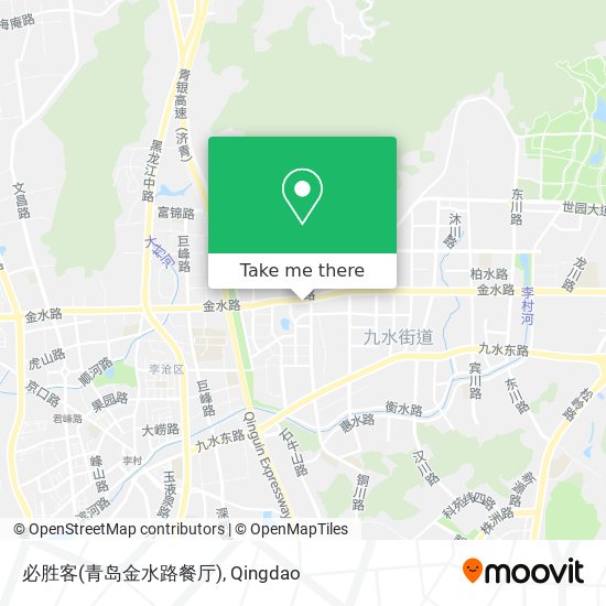 必胜客(青岛金水路餐厅) map