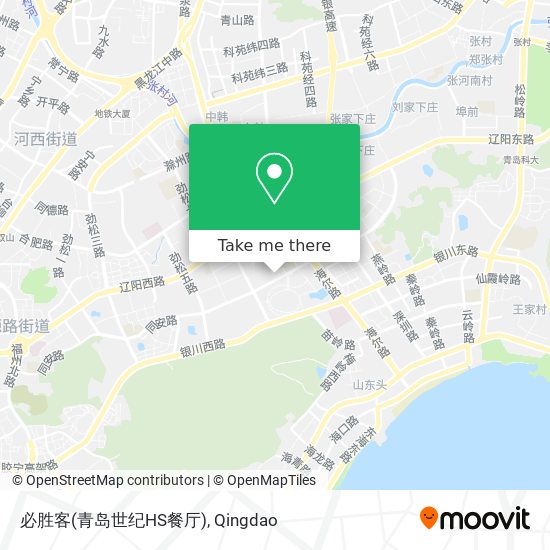 必胜客(青岛世纪HS餐厅) map
