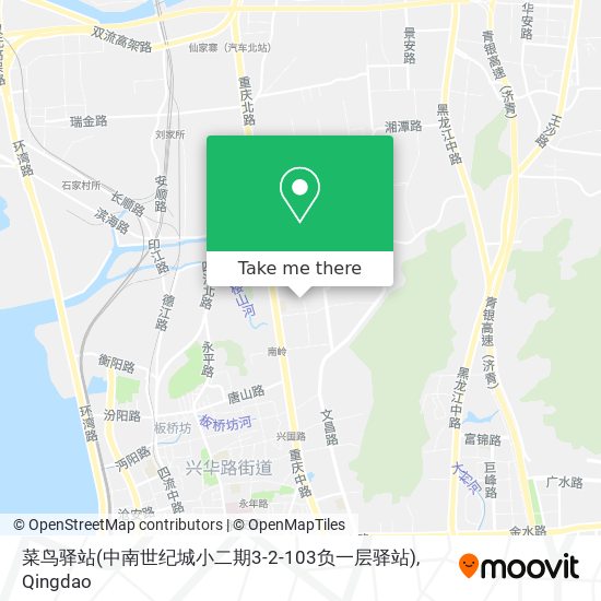 菜鸟驿站(中南世纪城小二期3-2-103负一层驿站) map