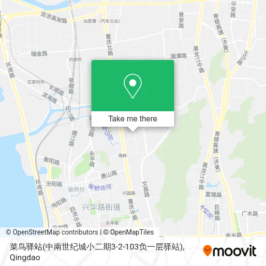 菜鸟驿站(中南世纪城小二期3-2-103负一层驿站) map