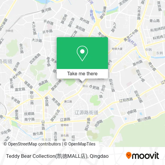 Teddy Bear Collection(凯德MALL店) map