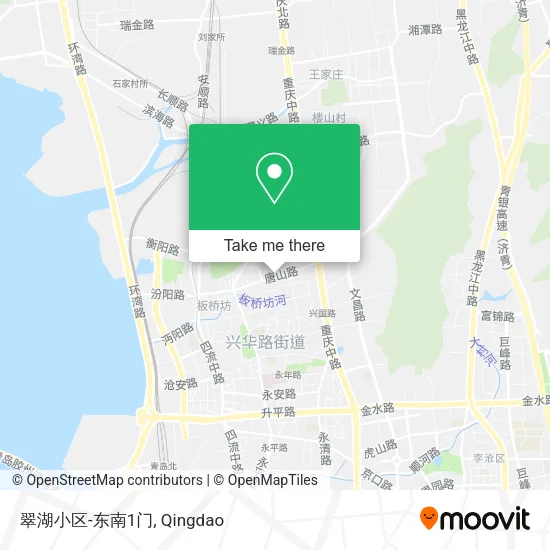翠湖小区-东南1门 map