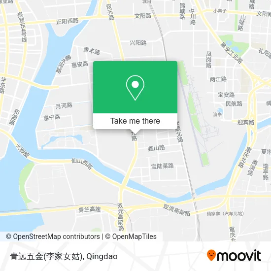 青远五金(李家女姑) map