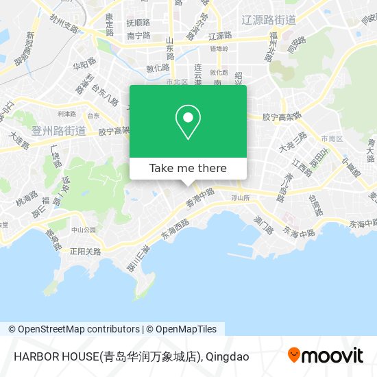 HARBOR HOUSE(青岛华润万象城店) map