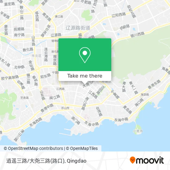 逍遥三路/大尧三路(路口) map