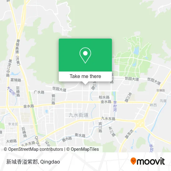 新城香溢紫郡 map