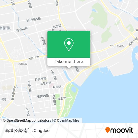 新城公寓-南门 map