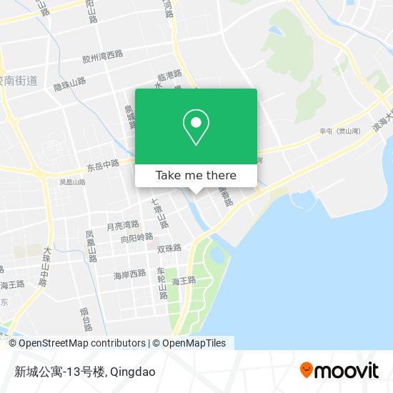 新城公寓-13号楼 map