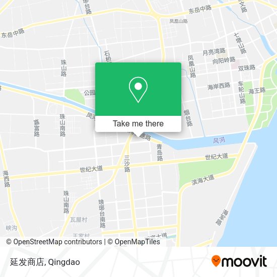 延发商店 map