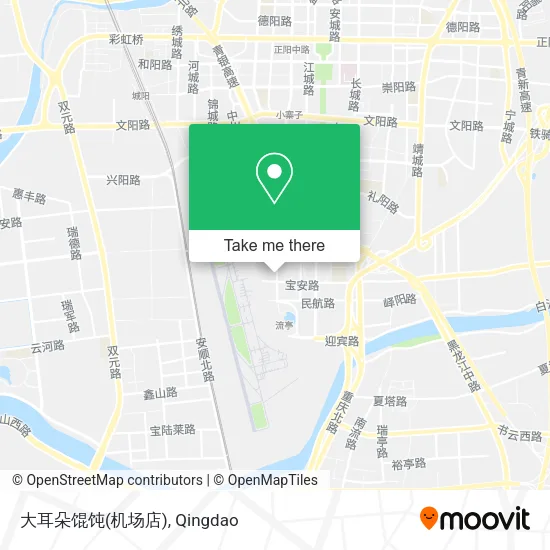 大耳朵馄饨(机场店) map