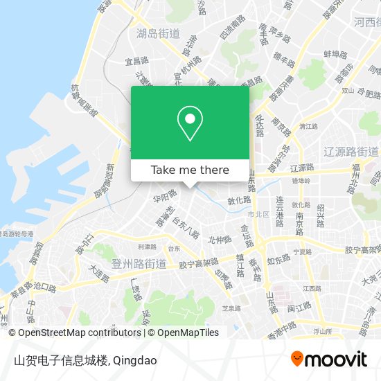 山贺电子信息城楼 map