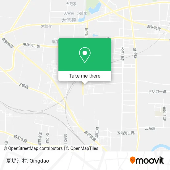 夏堤河村 map
